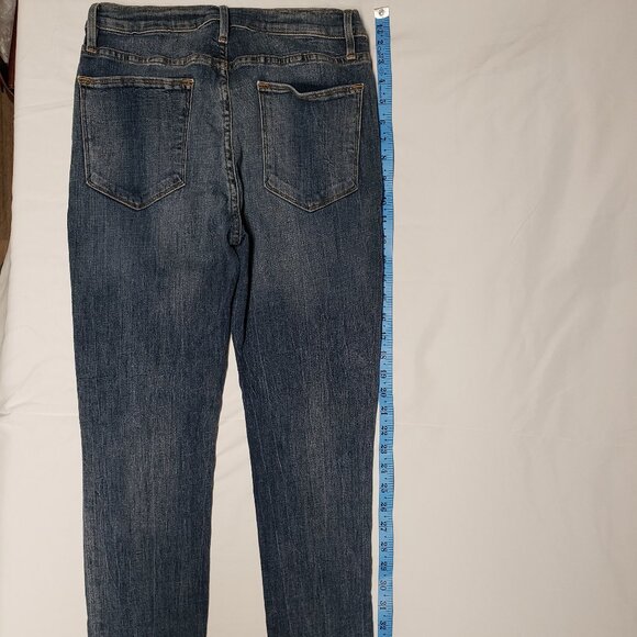 Frame Le High Skinny raw untrimmed hem size 31 - Picture 8 of 8